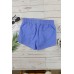 Blue Thermochromic Sports Casual Shorts